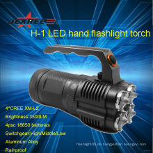 Cree LED-Power-Stil Taschenlampe Taschenlampe Lumen Polizei Cree LED-Taschenlampe 3500lm Cree Fackel